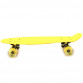 Пенни борд (скейт) со светящимися колесами. Бесшумный Penny Board Желтый (945855759)