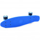 Пенні борд (скейт) з світяться колесами. Безшумний Penny Board Синій (542997571)