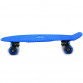 Пенни борд (скейт) со светящимися колесами. Бесшумный Penny Board Синий (542997571)