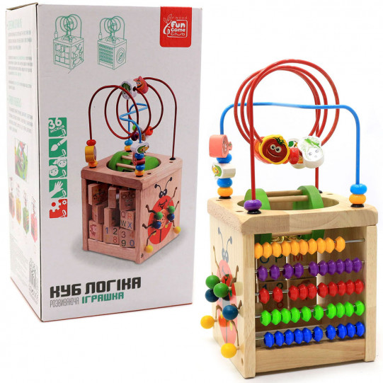 Іграшка розвиваюча куб для дітей Fun Game, 3+ (95003)