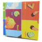 Ігровий дитячий килимок EVA двосторонній в сумці, 180х120 см (00788)