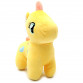 М'яка іграшка «Поні» - єдиноріг (світлові ефекти) жовтий 25х9х20 см (M064)