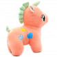 М'яка іграшка «Поні» - єдиноріг (світлові ефекти) рожевий 25х9х20 см (M064)