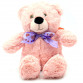 Мягкая игрушка Kinder Toys «Медвежонок» Тедди 02/4, розовый, 30 см (00033-6)