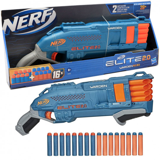 Оружие игрушечное Hasbro Nerf Elite 2.0 Варден (E9959)