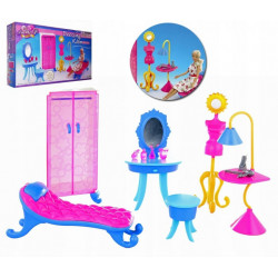 Дитяча іграшкова меблі Глорія Gloria для ляльок Барбі Спа-салон 2909. Облаштуйте ляльковий будиночок