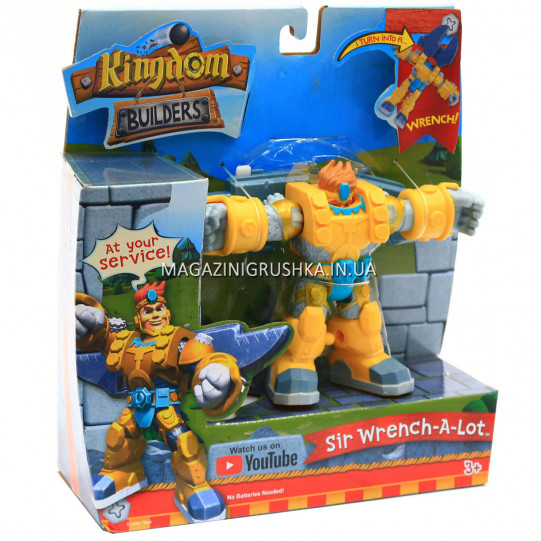 Ігрова фігурка-трансформер Kingdom Builders Сер Гайковий Ключ (647680)