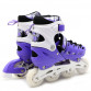 Ролики детские Scale sports с защитой фиолетовые, размер 31-34, металл-пластик, колёса ПУ (LF905/Combo Scale Sports )