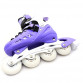 Ролики детские Scale sports с защитой фиолетовые, размер 29-33, металл-пластик, колёса ПУ (LF905/Combo Scale Sports violet)