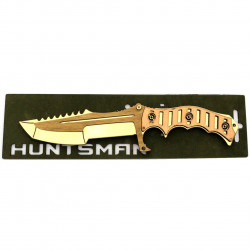 Деревянный нож игрушка "Охотник"(Золото) из Counter-Strike ( арт.HUN-G)