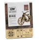 Деревянный конструктор Велосипед Unitywood, 40 деталей, 18,5*9*10,5 см (UW-006)