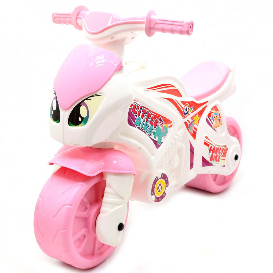 Дитячий Мотоцикл толокар беговел Технок «Fancy Bike» для дівчаток, 72х52х35 см (6450)