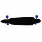 Скейтборд (лонгборд) з безшумними колесами, 105х24 см, орел, колеса PU, d = 7 см (C32021)