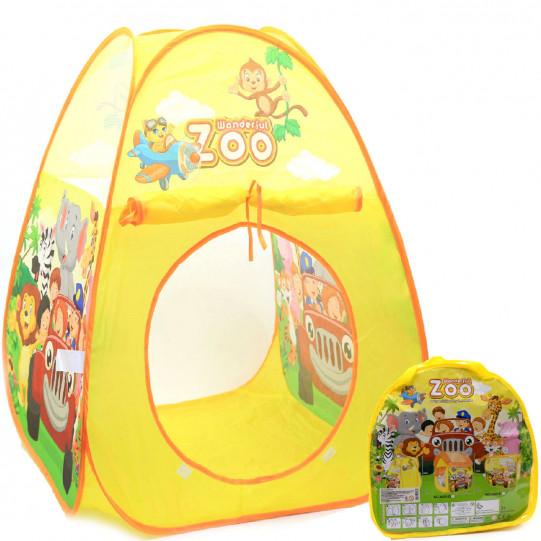 Дитяча ігрова палатка зоопарк, 73х73х88 см (0032)