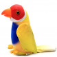 Мягкая интерактивная игрушка-повторюшка Попугай Колька желтый, 18 см (M 1984)