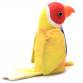 Мягкая интерактивная игрушка-повторюшка Попугай Колька желтый, 18 см (M 1984)