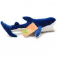 М'яка іграшка Копиця «Акула Брюс 01/3», хутро штучний, 35 см (25015-3)