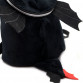 Рюкзак дитячий для дитини Копиця Дракоша Лаккі, чорний 25х20х10 см (00200-34)