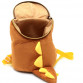 Рюкзак детский для ребенка Kinder Toys Динозавр Дино, коричневый 25х20х10 см (00200-33)