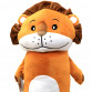 М'яка іграшка Копиця «Великий лев-обнімашка», хутро штучний, 70 см (00276-4)