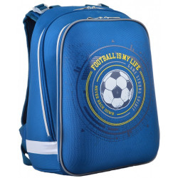 Рюкзак шкільний каркасний 1 Вересня H-12 Football, 38 * 29 * 15 (554593)