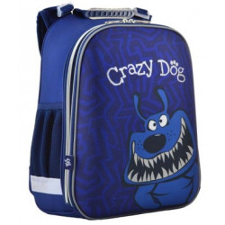 Рюкзак шкільний каркасний YES H-12-2 Crazy dog, 38 * 29 * 15 (554621)
