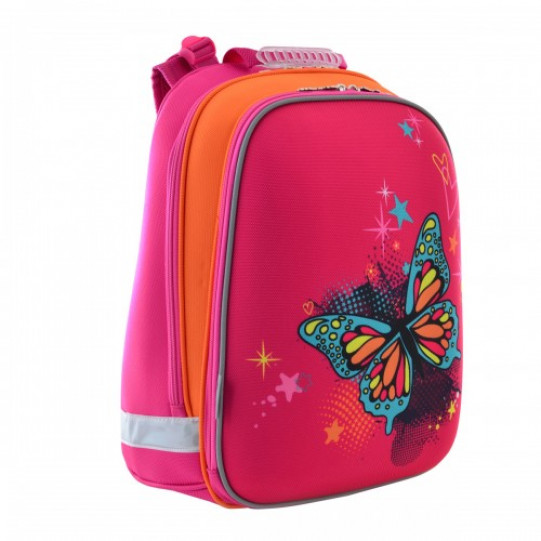 Рюкзак шкільний каркасний 1 Вересня H-12 Butterfly, 38 * 29 * 15 (554579)