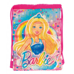 Сумка-мешок YES детская DB-11 "Barbie Sequins" (556561)