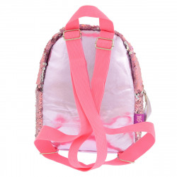 Рюкзак молодежный YES з пайетками GS-02 "Pink" (557651)