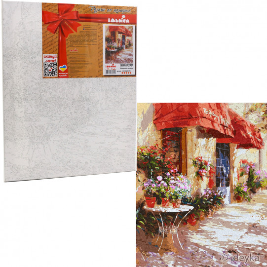 Картина за номерами ідейка «Квітковий магазин» 40x50 см (КНО3590)