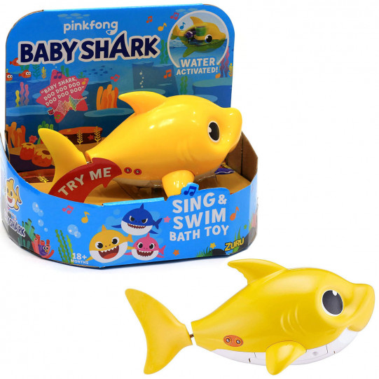 Интерактивная игрушка для ванны Robo Alive Junior Baby Shark Беби Шарк (25282Y)