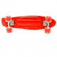 Пенни борд (скейт) красный со светящимися колесами. Бесшумный Penny Board, 56*14,5*10 см, (MS 0749-5)