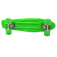 Пенні борд (скейт) зелений з світяться колесами. Безшумний Penny Board, 56 * 14,5 * 10 см, (MS 0749-5)