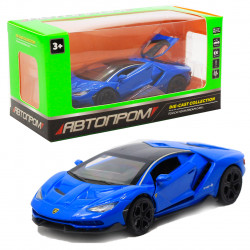 Машинка іграшкова металева Lamborghini «Автопром», синій, 14,5х6х3 см, (6602),