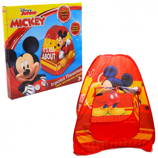 Детская игровая палатка «Mickey» Disney Junior Краіна Іграшок, 81*91*81 см (D-3313)