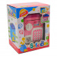 Іграшка скарбничка-сейф з кодом дитячий рожевий, від 3 років, 13х13х19 см (MK 4629)