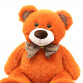 Мягкая игрушка плюшевый Мишка «Ведмедик 010» Kinder Toys, мех искусственный, рыжий, 65*40*30 см, (21033-4)