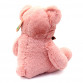 Мягкая игрушка плюшевый Мишка «Ведмедик 010» Kinder Toys, мех искусственный, розовый, 65*40*30 см, (21033-4)