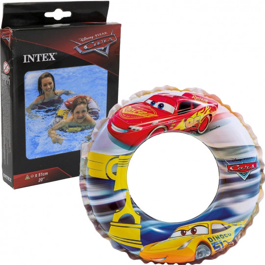 Надувной круг «Тачки» Intex Cars Disney Pixar, d 51 см, (58260)