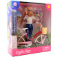 Лялька Defa Lucy на велосипеді, 30 см, (8361-BF)