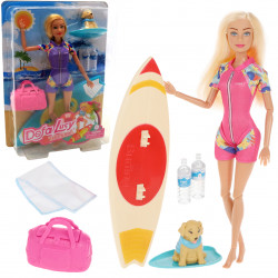 Кукла Defa Lucy серфингистка,  30 см (8471)