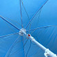 Зонт пляжный Stenson, синий, d=2,3 м, (MH-3313)