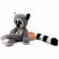 Мягкая игрушка плюшевый Лемур «Лимпопо» Kinder Toys, мех искусственный, серый, 45*16*12 см, (00237-2)