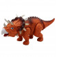 Іграшковий Динозавр «Тріцератопс» Dinosaurs, ходить, світлові та звукові ефекти, 35 * 15 * 13 см, (854B)