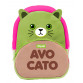 Рюкзак дитячий 1Вересня K-42 "AvoCato", зелений