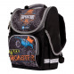 Рюкзак школьный каркасный SMART PG-11 "Monster Truck", черный (557020)