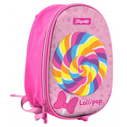 Рюкзак дитячий 1Вересня K-43 "Lollipop", рожевий