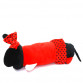 Мягкая игрушка подушка Минни Маус «Долгопузик Мышка» Kinder Toys, красно-черный, 55*20*35 см, (00276-85)
