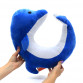 М'яка іграшка подушка Дельфін Копиця «Сонька 6» Синій 38*40*13 см см (00295-92)