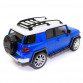 Іграшкова машинка на радіоуправлінні АвтоСвіт «Toyota FJ Cruiser» джип синій, світло, звук 30*12*13 см (AS-2201)